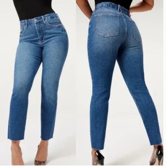 GOOD CLASSIC RAW HEM | BLUE940 - GOOD AMERICAN - Picture 1 of 5